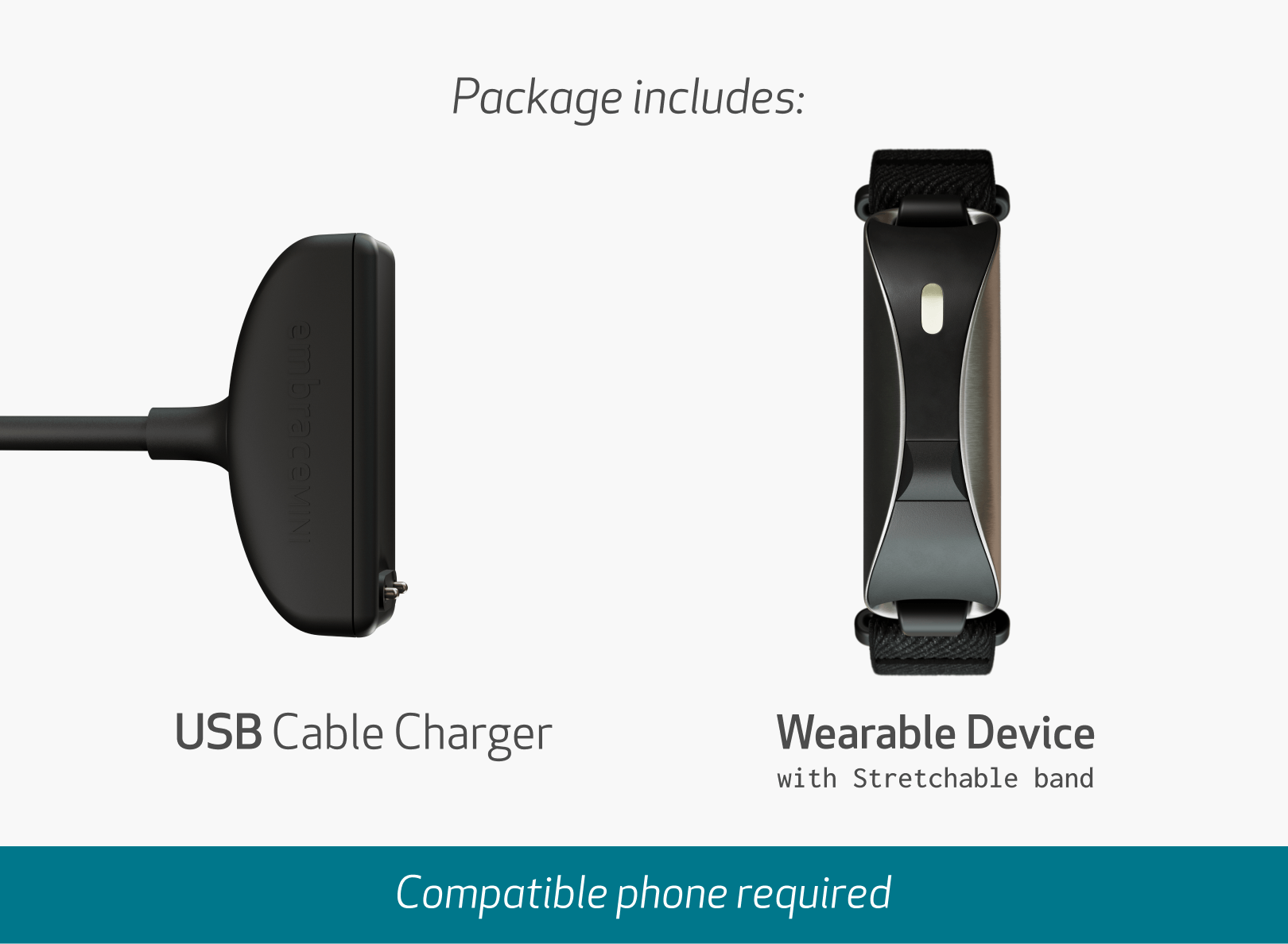 EmbraceMini wearable for WellPD