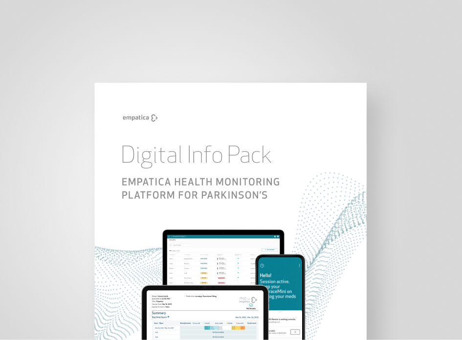 Empatica Health Monitoring Platform for Parkinson's: Digital Info Pack