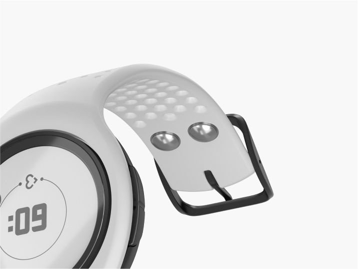 Hypoallergenic, breathable strap